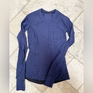 Lululemon Runderful Long Sleeve
Heathered Stony Grape/Black
Size 2